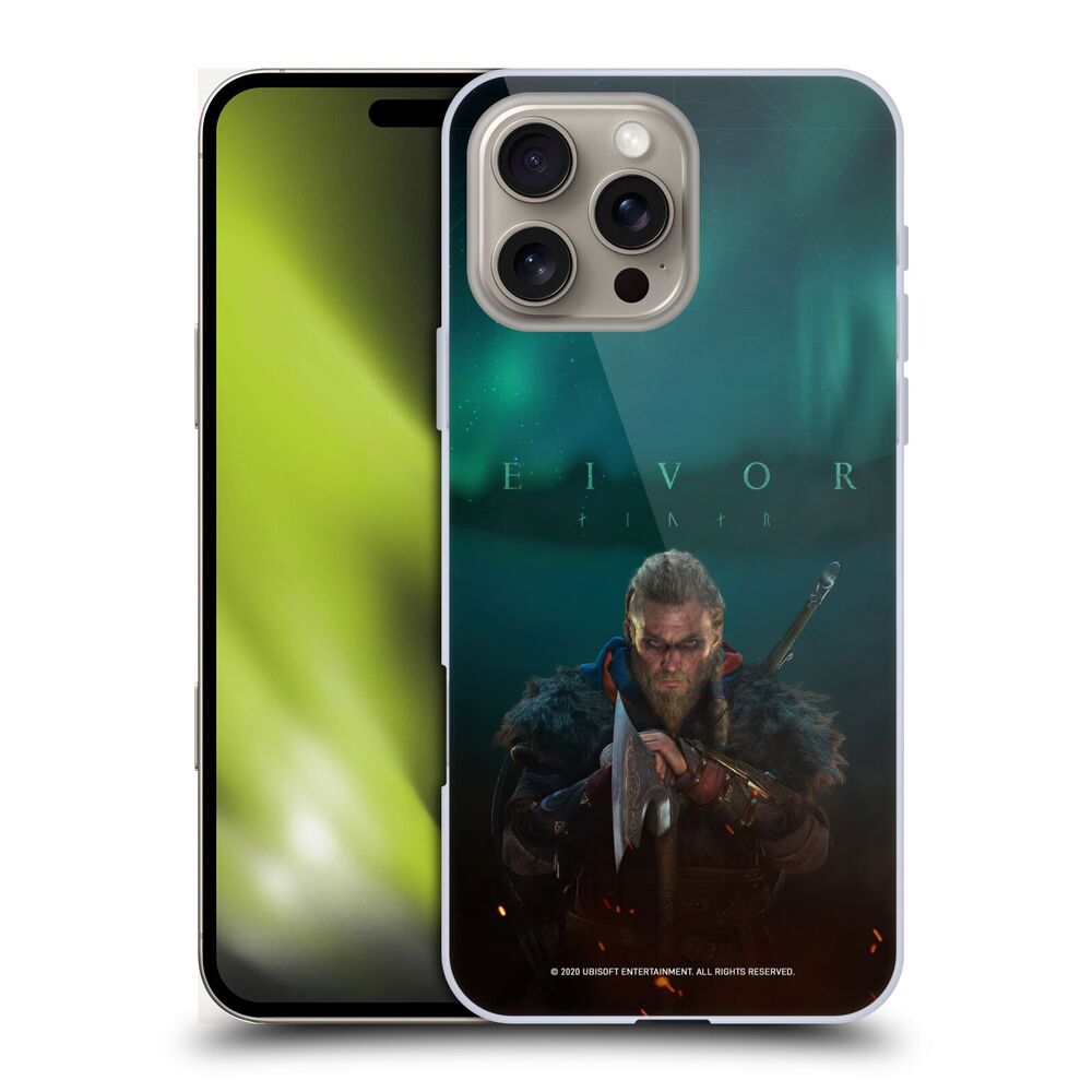 ASSASSINS CREED アサシンクリード - Valhalla Key Art / Male Eivor Poster ハード case / Apple iPhoneケース - PGS